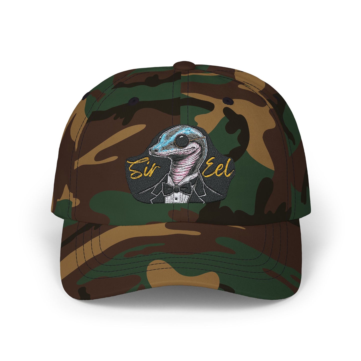 Dad Cap Sir Eel Logo Hat