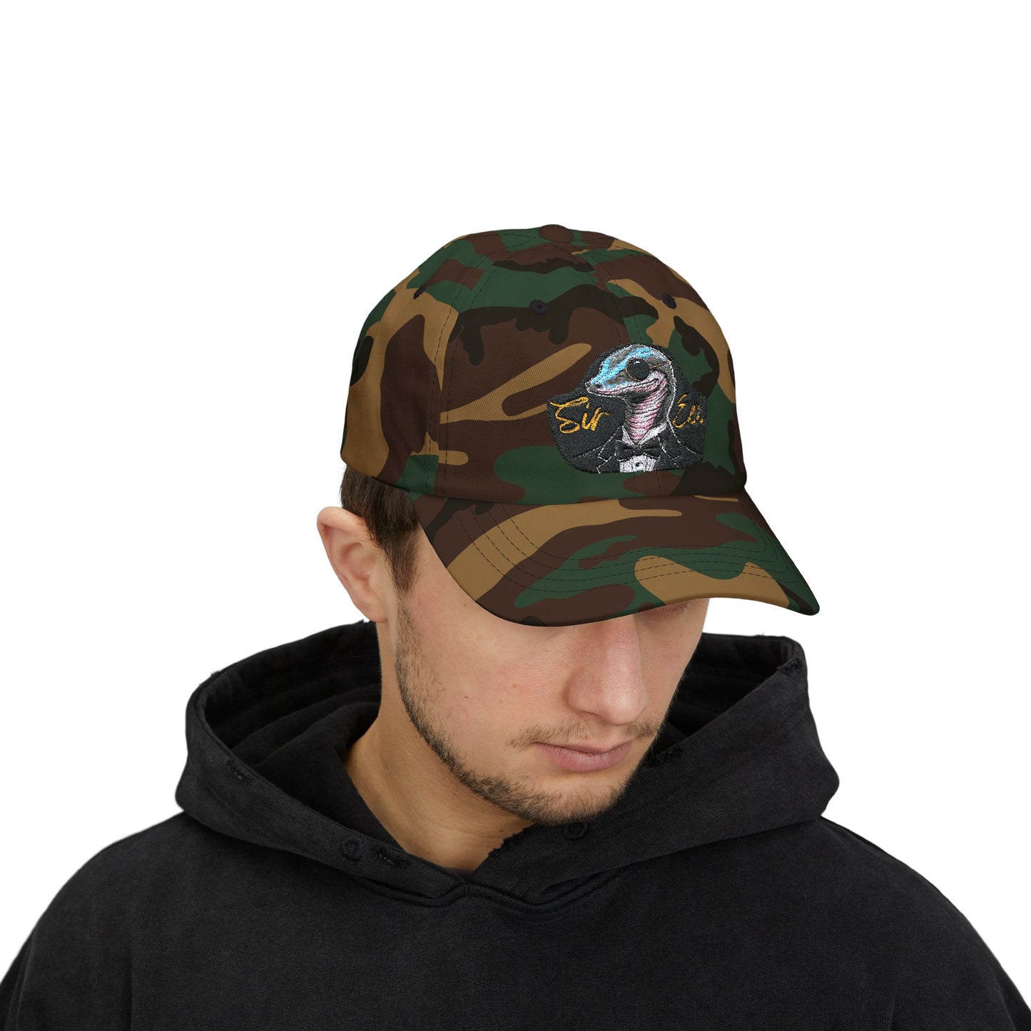 Dad Cap Sir Eel Logo Hat