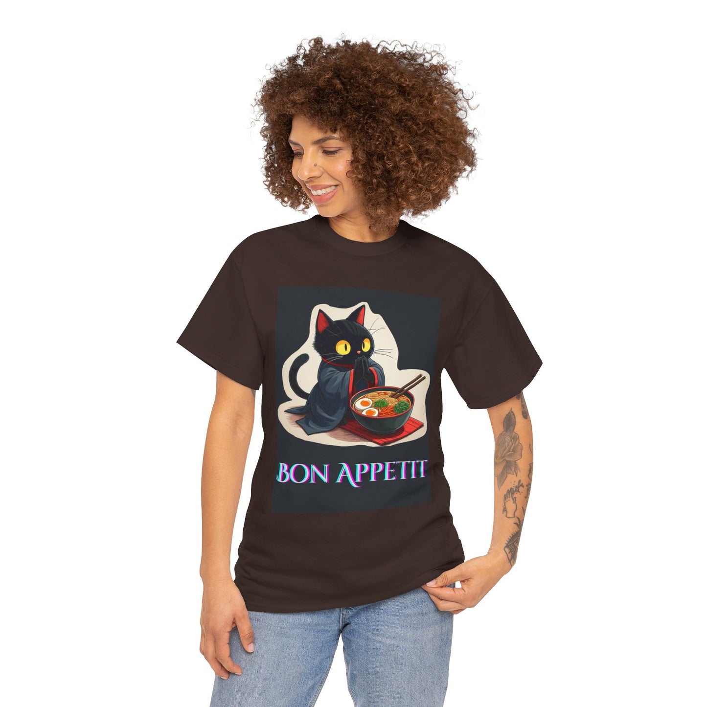 Cat Bon Apettit Unisex Tee