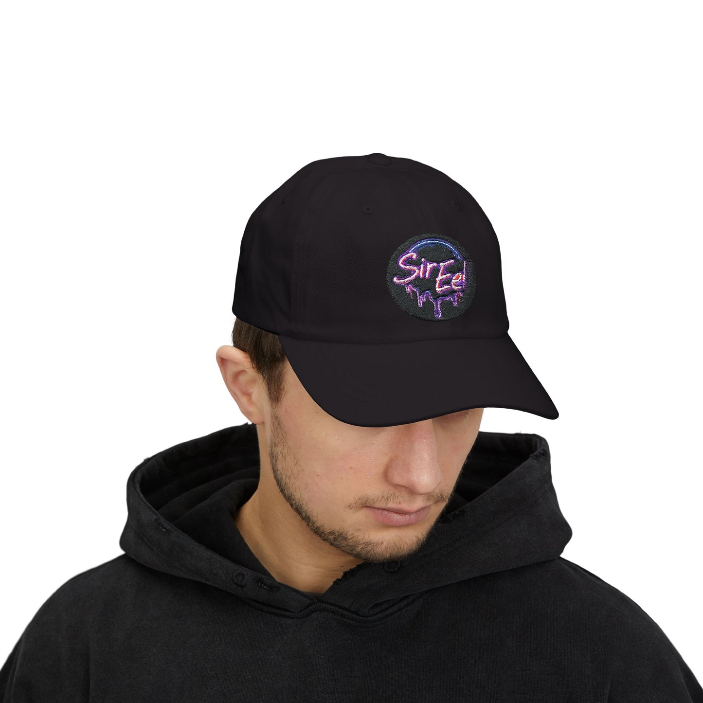 Dad Cap Neon Sir Eel Logo Hat