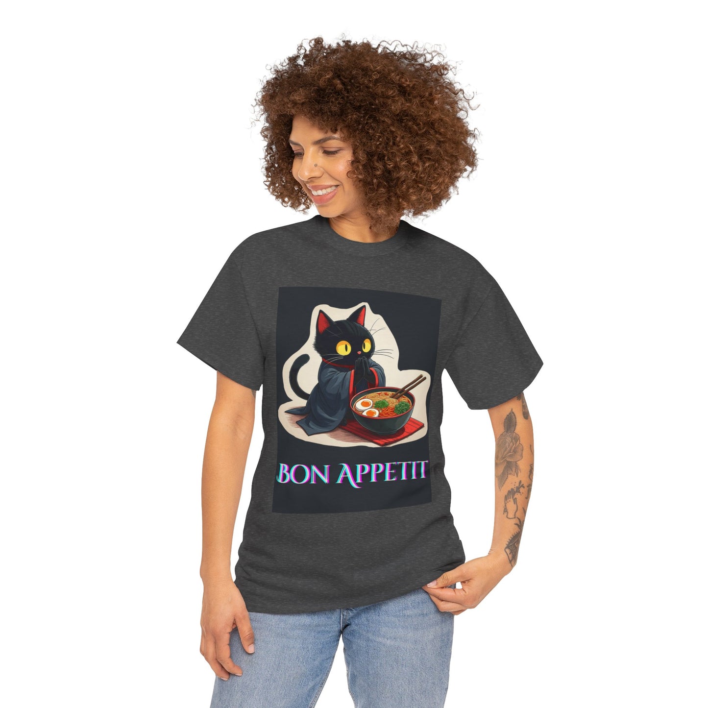 Cat Bon Apettit Unisex Tee