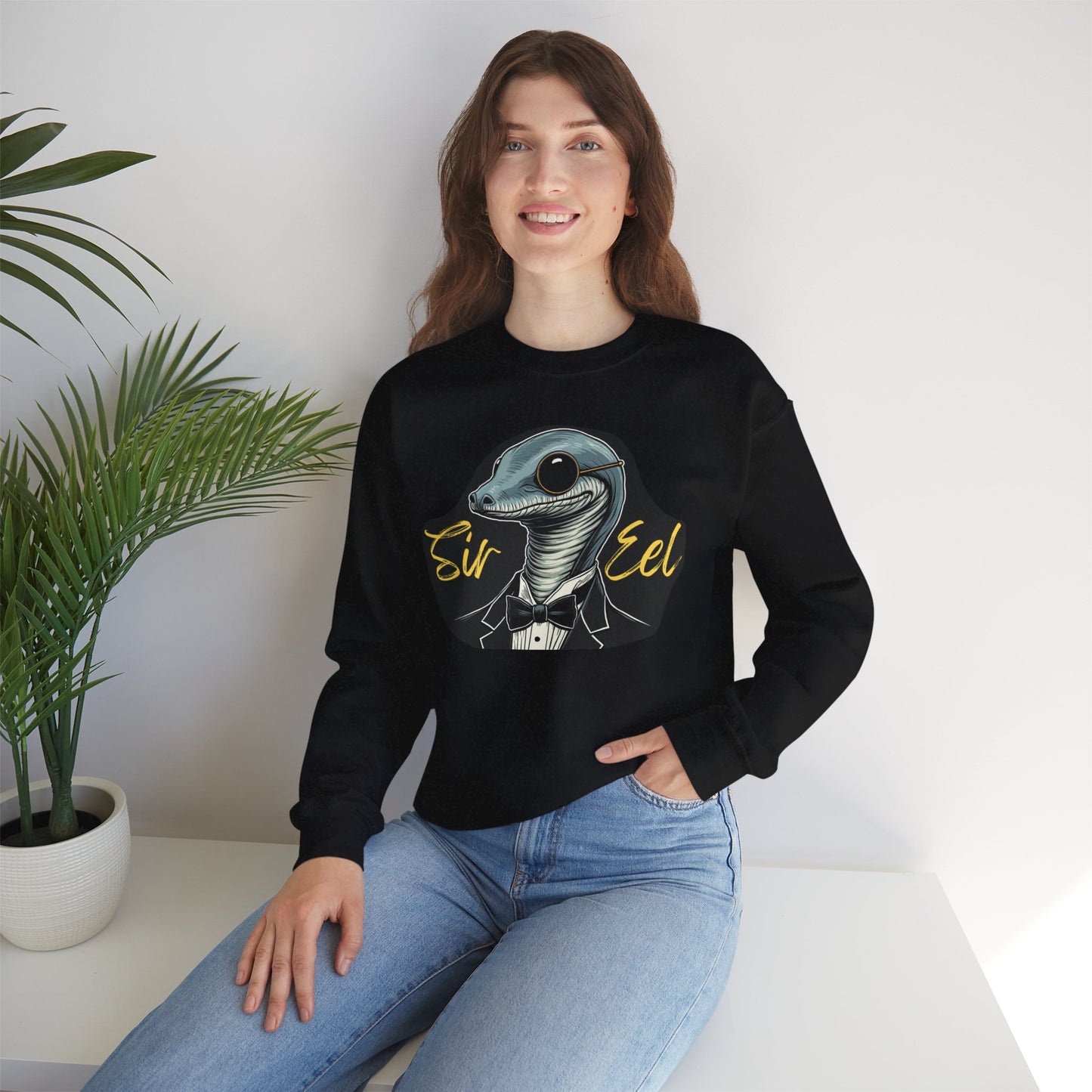 Crewneck Sir Eel Logo Sweatshirt