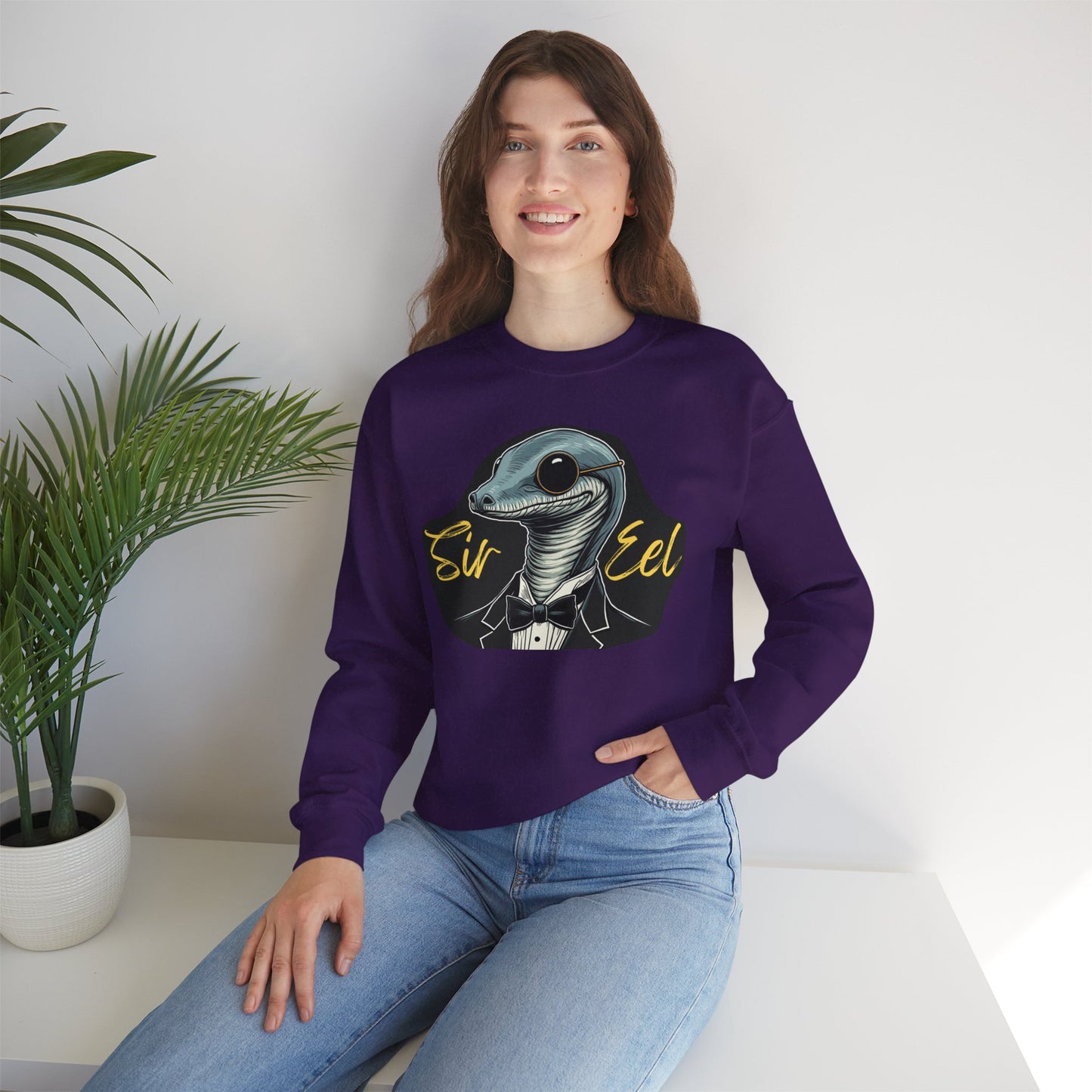 Crewneck Sir Eel Logo Sweatshirt