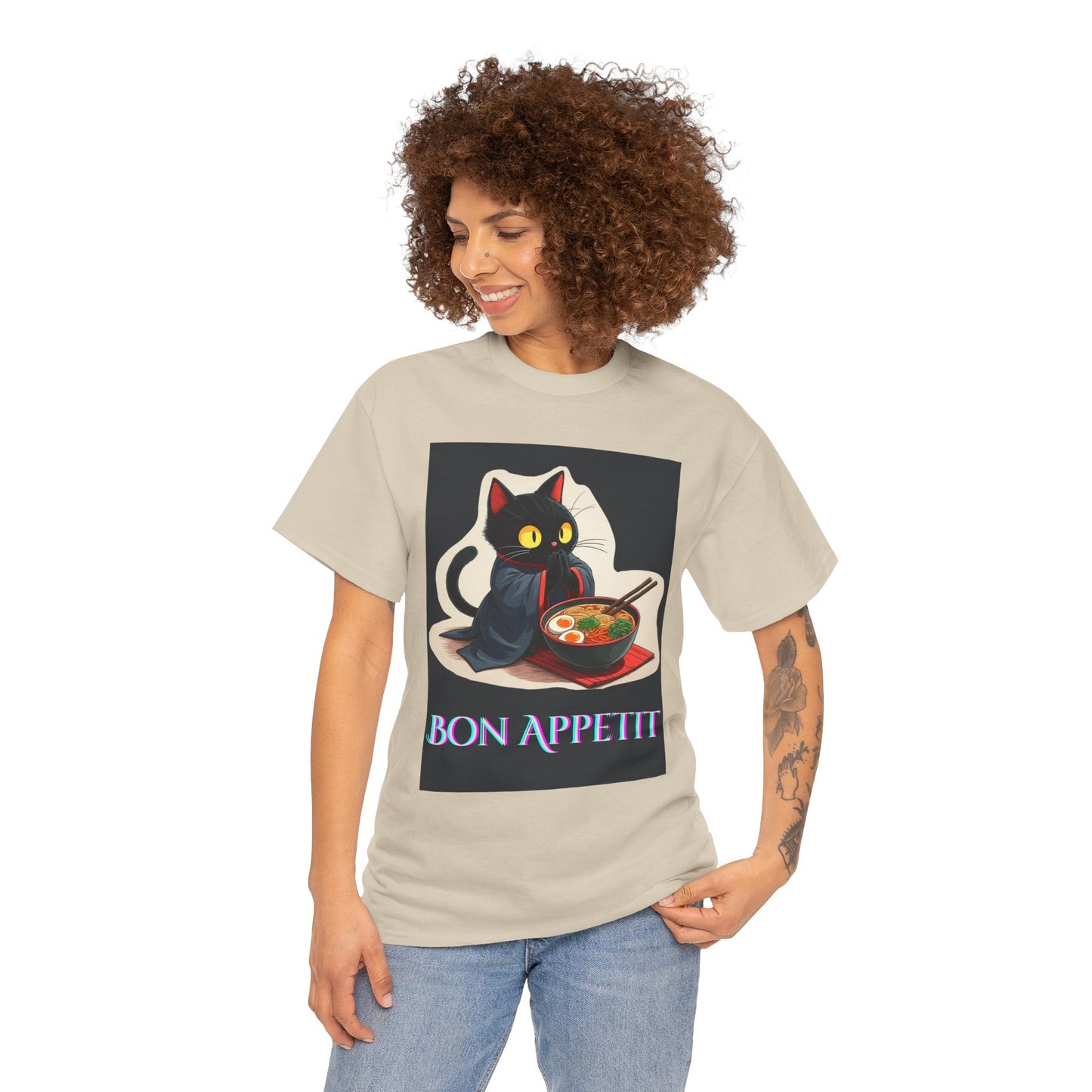 Cat Bon Apettit Unisex Tee